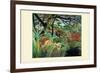 Surprised! Storm in the Forest-Henri Rousseau-Framed Art Print