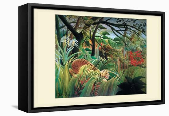 Surprised! Storm in the Forest-Henri Rousseau-Framed Stretched Canvas