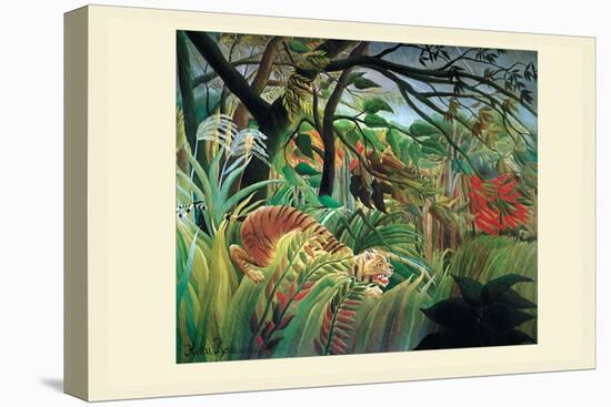 Surprised! Storm in the Forest-Henri Rousseau-Stretched Canvas