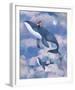 Surreal Adventures - Whale-Clara Wells-Framed Giclee Print