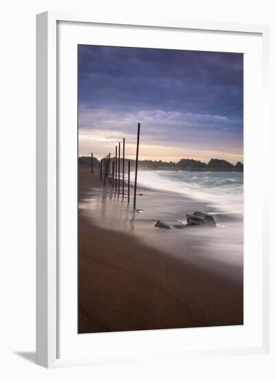 Surreal Beachscape, Mendocino Coast California-Vincent James-Framed Photographic Print