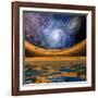 Surreal Lakescape-rolffimages-Framed Art Print