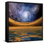 Surreal Lakescape-rolffimages-Framed Stretched Canvas