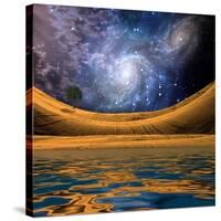 Surreal Lakescape-rolffimages-Stretched Canvas