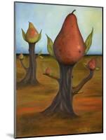 Surreal Pear Trees 4-Leah Saulnier-Mounted Giclee Print