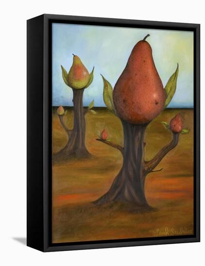 Surreal Pear Trees 4-Leah Saulnier-Framed Stretched Canvas