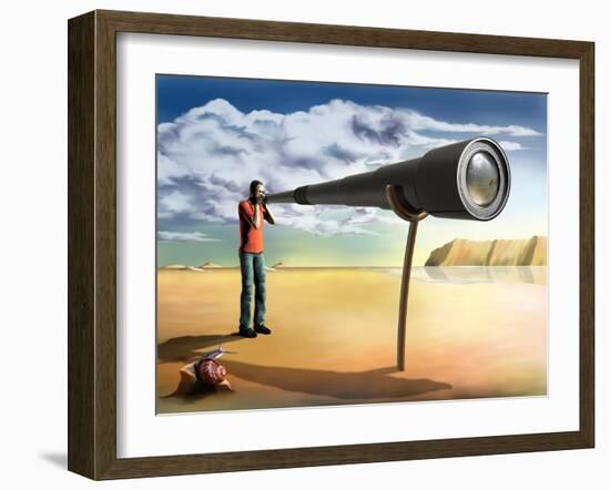 Surreal Photographer-paul fleet-Framed Art Print