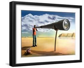 Surreal Photographer-paul fleet-Framed Art Print