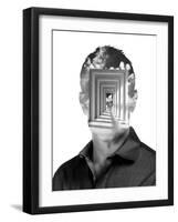 Surreal Portrait - Limitless-Justin Park-Framed Giclee Print