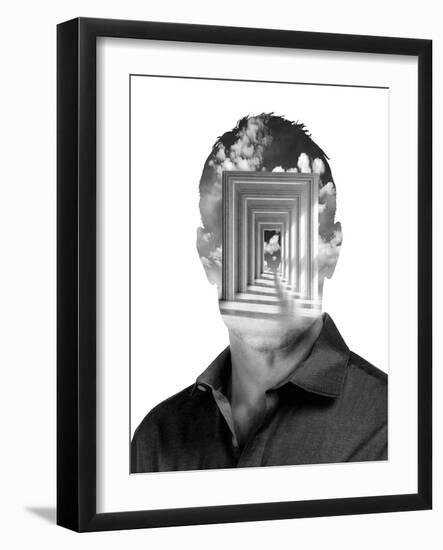 Surreal Portrait - Limitless-Justin Park-Framed Giclee Print