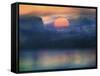 Surreal Sunset-maodoltee-Framed Stretched Canvas