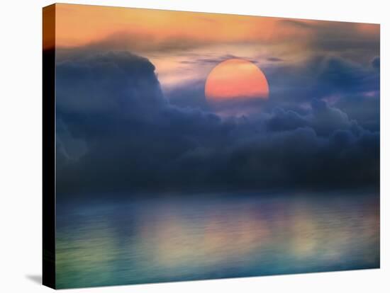 Surreal Sunset-maodoltee-Stretched Canvas