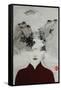 Surreal Woman in Chinese Renaissance Landscape, 2016-Susan Adams-Framed Stretched Canvas