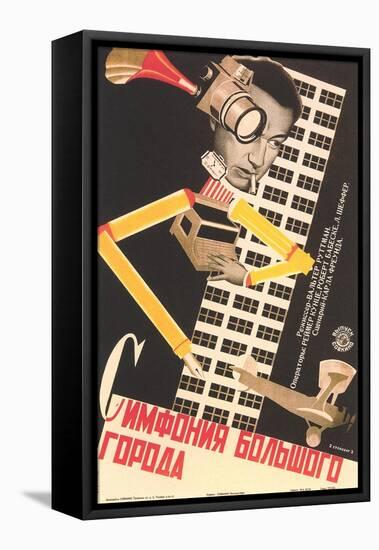 Surrealist Russian Poster-null-Framed Stretched Canvas