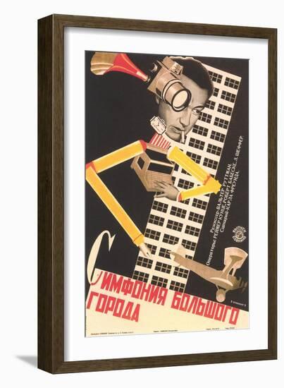 Surrealist Russian Poster-null-Framed Giclee Print