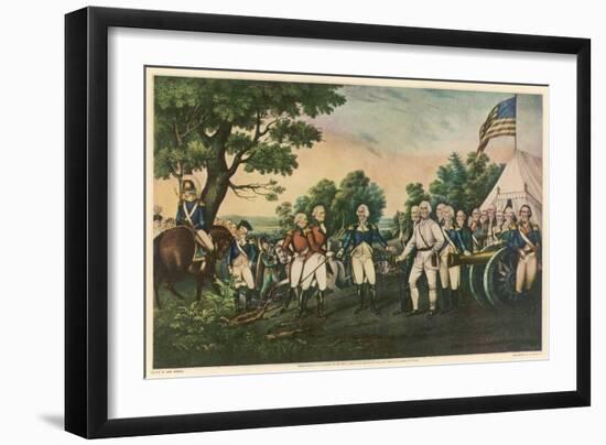 Surrender at Saratoga-null-Framed Art Print