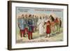 Surrender of Abdelkader to Marshal Bugeaud, 1847-null-Framed Giclee Print