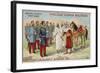 Surrender of Abdelkader to Marshal Bugeaud, 1847-null-Framed Giclee Print