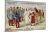 Surrender of Abdelkader to Marshal Bugeaud, 1847-null-Mounted Giclee Print