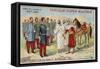 Surrender of Abdelkader to Marshal Bugeaud, 1847-null-Framed Stretched Canvas