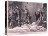 Surrender of Bamborough Castle Ad 1095-Francois Edouard Zier-Stretched Canvas