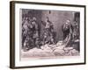 Surrender of Bamborough Castle Ad 1095-Francois Edouard Zier-Framed Giclee Print