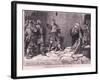 Surrender of Bamborough Castle Ad 1095-Francois Edouard Zier-Framed Giclee Print