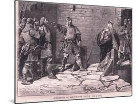 Surrender of Bamborough Castle Ad 1095-Francois Edouard Zier-Mounted Giclee Print