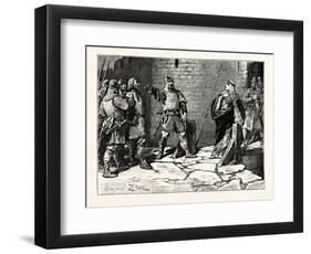 Surrender of Bamborough Castle-null-Framed Giclee Print