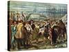 Surrender of Breda (Las Lanza), 1634-1635-Diego Velazquez-Stretched Canvas