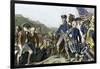 Surrender of British Army to Washington and Rochambeau at Yorktown, c.1781-null-Framed Giclee Print