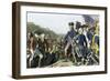 Surrender of British Army to Washington and Rochambeau at Yorktown, c.1781-null-Framed Giclee Print