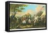 Surrender of Burgoyne, Revolutionary War-null-Framed Stretched Canvas