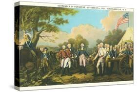 Surrender of Burgoyne, Revolutionary War-null-Stretched Canvas