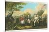 Surrender of Burgoyne, Revolutionary War-null-Stretched Canvas