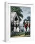 Surrender of Cornwallis-Currier & Ives-Framed Giclee Print