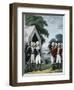 Surrender of Cornwallis-Currier & Ives-Framed Giclee Print