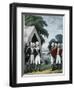 Surrender of Cornwallis-Currier & Ives-Framed Giclee Print
