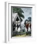 Surrender of Cornwallis-Currier & Ives-Framed Giclee Print