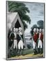 Surrender of Cornwallis-Currier & Ives-Mounted Giclee Print