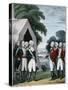 Surrender of Cornwallis-Currier & Ives-Stretched Canvas