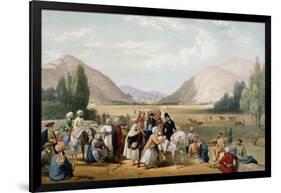 Surrender of Dost Mohammad Khan, Kabul, First Anglo-Afghan War, 1838-1842-James Atkinson-Framed Giclee Print