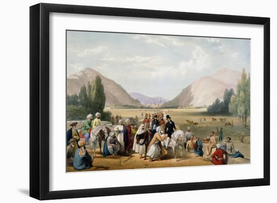 Surrender of Dost Mohammad Khan, Kabul, First Anglo-Afghan War, 1838-1842-James Atkinson-Framed Giclee Print