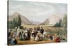 Surrender of Dost Mohammad Khan, Kabul, First Anglo-Afghan War, 1838-1842-James Atkinson-Stretched Canvas
