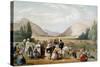 Surrender of Dost Mohammad Khan, Kabul, First Anglo-Afghan War, 1838-1842-James Atkinson-Stretched Canvas