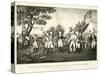 Surrender of General Burgoyne at Saratoga, N.Y., October 17th 1777, Pub. N. Currier, 1852-John Trumbull-Stretched Canvas