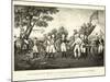 Surrender of General Burgoyne at Saratoga, N.Y., October 17th 1777, Pub. N. Currier, 1852-John Trumbull-Mounted Giclee Print