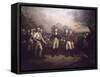 Surrender of General Burgoyne at Saratoga New-John Trumbull-Framed Stretched Canvas