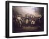 Surrender of General Burgoyne at Saratoga New-John Trumbull-Framed Giclee Print