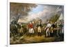 Surrender of General Burgoyne-John Trumbull-Framed Art Print